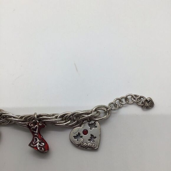 Brighton Red Heart bracelet - Picture 5 of 7